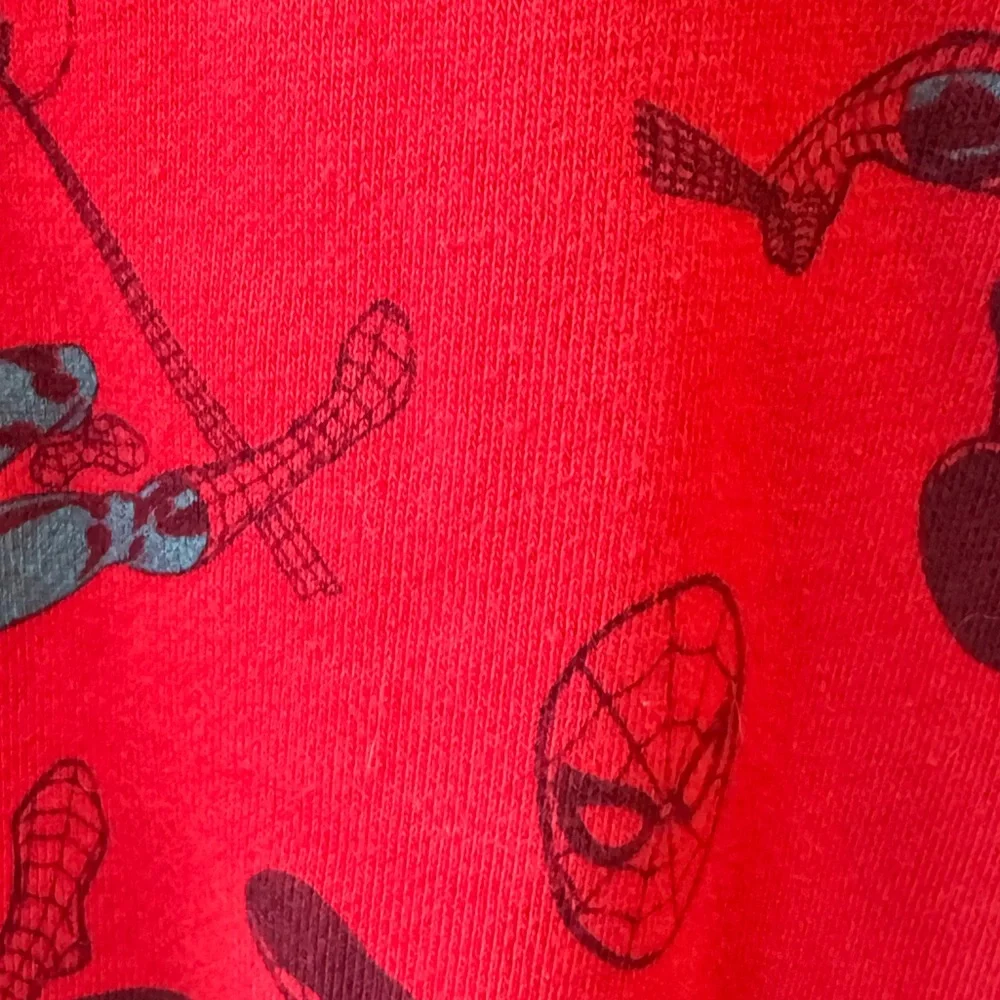 Marvel Red and Gray Spider-Man Kids Pullover Size 4T